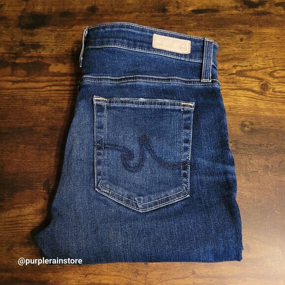 AG Adriano Goldschmied Jeans 27 Farrah Ankle Skinny High Rise Stretch Denim - Picture 3 of 11